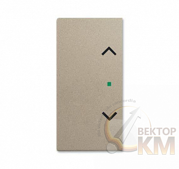 Клавиша двойная SRB-2-93 free@home жалюзи Basic 55 шампань ABB 2CKA006220A0659