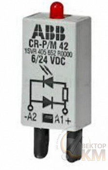 Модуль функциональный CR-P/M-62 6-24B AC/DC красн. ABB 1SVR405654R0000