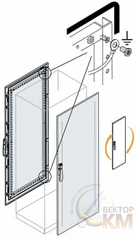 Дверь глухая 1600х800мм ABB EC1680K