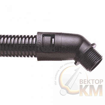 Фитинг Adaptalok AL 45град. нейлон M16 d13 AL13/M16/45/GR сер. (уп.10шт) ABB 7TCA296000R0187