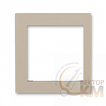 Накладка на рамку Levit 55х55 внешняя кофе макиато ABB 2CHH010255A4018