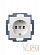 Фитинг Korifit KC A d25мм M25 KC25/M25/A/GR прямой нейлон сер. (уп.10шт) ABB 7TCA296090R0011
