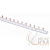 Шина соединительная типа PIN 4п 100А (дл.1м) (R) CHINT 811007