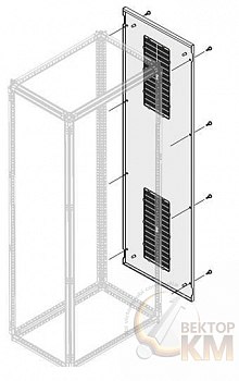 Панель боковая вент. IP30 H=1800мм D=700мм ABB 1STQ007634A0000