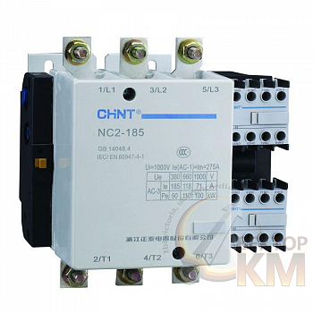 Контактор NC2-185NS реверс 185А 220-240В/АС3 50Гц (R) CHINT 235824