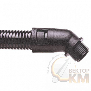 Фитинг Adaptalok AL 45 45град. нейлон d54мм PF200 AL54/PF200/45/BL черн. (уп.2шт) ABB 7TCA296000R1262