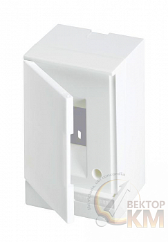 Бокс настенный Basic E 2М бел. непрозр. дверь (без клемм) ABB 1SZR004002A2100