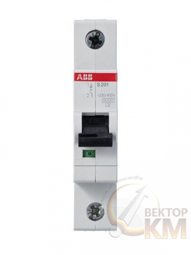 ABB  | Выключатель автоматический модульный 1п Z 63А 6кА S201 Z63  2CDS251001R0608