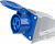216 RS4  Розетка для монтажа на пов-ть 2Р+E 16A 110V~ IP44 (D19 609 01) 2CMA193097R1000