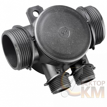 Фитинг TPM нейлон 6 d25 d12 TPM2512 черн. (уп.30шт) ABB 7TCA298010R0793