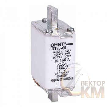 Вставка плавкая предохранителя RT36-2-400 габарит 2 160А CHINT 521210