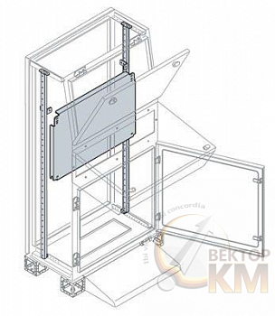 Плата монтажная 800х800мм ABB EA8081