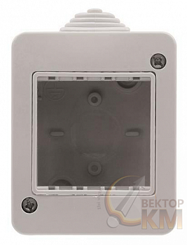 Коробка для открытой установки на 2мод. Zenit/Stylo IP40 ABB 2CLA329110N1101