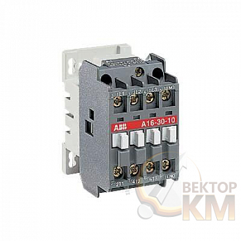 Контактор A16-30-10 (16А AC3) катушка 110-115В AC ABB 1SBL181001R8910