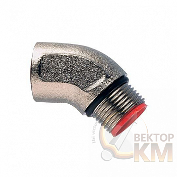 Фитинг-переходник B 050 B/050/45 45град. никелир. латунь сер. (уп.10шт) ABB 7TCA296030R0000