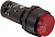 Кнопка с подсветкой CP4-12R-01 110-130В AC/DC с выступающей клавишей с фикс. 1НЗ красн. ABB 1SFA619103R1241