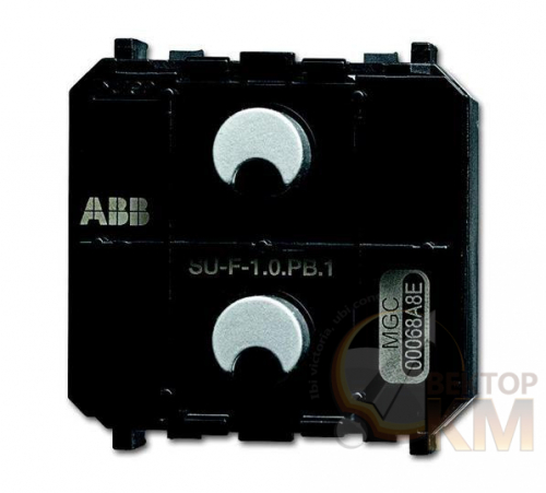 ABB  | Элемент управления 1-кл. Zenit SU-F-1.0.PB.1 free@home  2CKA006220A0222