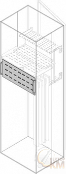 Перегородка верт. задняя H=225мм W=800мм ABB 1STQ008866A0000
