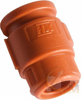 Разъем высокотемпер. CIH12-AS3 нейлон 6 d12мм оранж. (уп.500шт) ABB 7TCA298010R1066