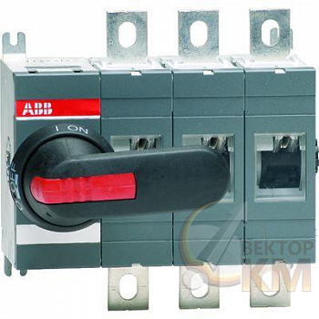 Рубильник 4п OT400E04 400А (без ручки) ABB 1SCA022727R8000