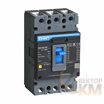 Выключатель автоматический 3п 160А 50кА NXM-160H (R) CHINT 844323