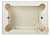 Цоколь для открытой установки на 1-2-3мод. без рамки Zenit бел. ABB 2CLA299300N1101