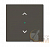 Клавиша одинарная SRB-1-95 free@home жалюзи Basic 55 chateau-черн. ABB 2CKA006220A0688
