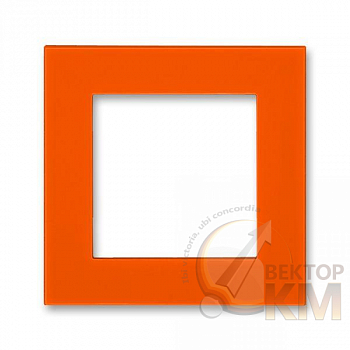 Панель сменная Levit на рамку 1 пост оранж. ABB 2CHH010150A8066
