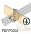 Держатель для шины PE (уп.2шт) ABB 1STQ001554B0000