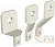 Вывод силовой для стац. выкл. KIT ES T8 2500А 6pcs (уп.6шт) ABB 1SDA065824R1