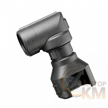 Разъем Ampseal 16 CI нейлон 6 d8мм угол 90 4 вывода CI08-90-AT4LR черн. (уп.500шт) ABB 7TCA298010R0162