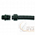 Фитинг XF прямой пласт. d16 M16 черн. (уп.10шт) ABB 7TCA296060R0105