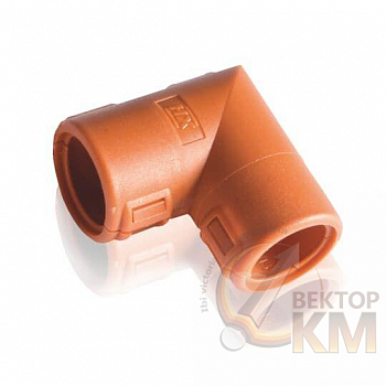 Фитинг угловой EPH1612 нейлон 6 d16мм d12мм оранж. (уп.400шт) ABB 7TCA298010R1053
