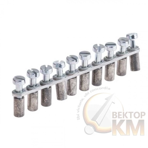 1SNA176277R0500 TEConnectivity(Enterlec,Tyco) | BJM5-10 Блок перемычек для МА2,5/5, 10 полюсов, 24А (мин. упак. 10 шт) TE 