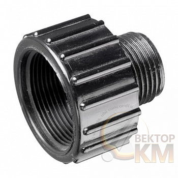 Фитинг UNEF MPA нейлон 6 d10мм MPA08 черн. (уп.100шт) ABB 7TCA298010R0562