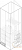 Перегородка верт. задн. H=100мм W=800мм ABB 1STQ001982B0000