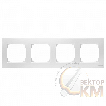 Рамка 4-м Sky альп. бел. ABB 2CLA857400A1101