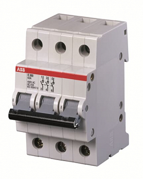 Рубильник 3п E203r 125А рычаг кр. ABB 2CDE283001R0125