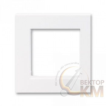 Панель сменная Levit внешняя на многопостовую рамку бел. ABB 2CHH010250A8003