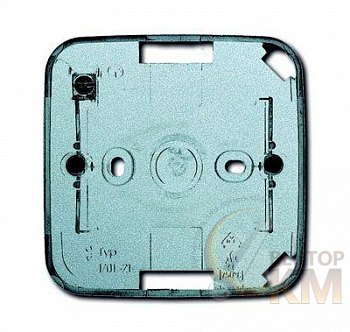 Коробка 1 пост для открытого монтажа future серебристо-алюм. ABB 2CKA001799A0905