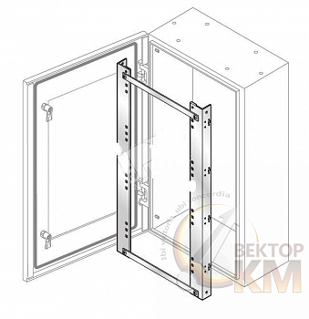 Комплект разделительный 2х14мод. для SRX 500х400 ABB KD5040X