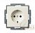 Розетка 1-м СП 1мод. Basic 55 16А IP20 250В Schuko винт. клеммы сл. кость ABB 2CKA002011A6154