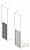 Перегородка боковая H=800мм D=700мм ABB 1STQ008497A0000