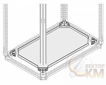 Панель нижняя без цоколя W=400мм D=700мм ABB 1STQ007179A0000