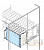 Перегородка + уголок P1 H=300мм W=600мм ABB 1STQ008973A0000