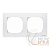 Рамка 2-м Sky базовая альп. бел. ABB 2CLA857210A1101