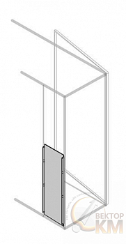 Перегородка задняя верт. H=800мм W=200мм ABB 1STQ008915A0000